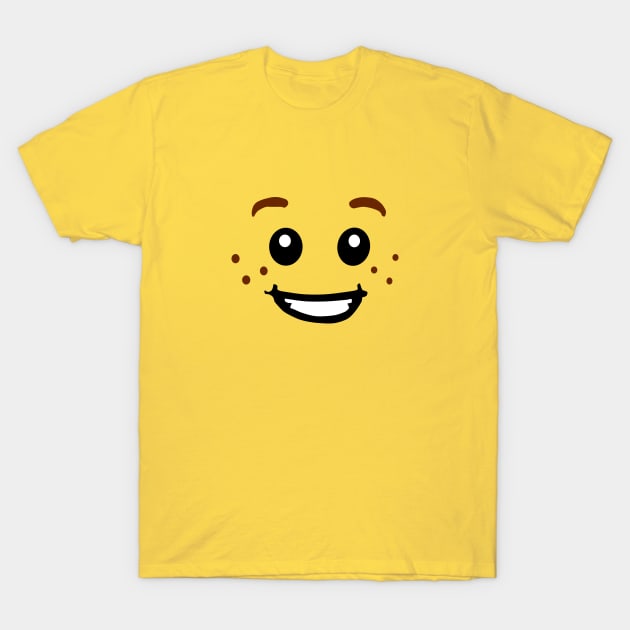 Minifig Child Grin T-Shirt by Neon-Light